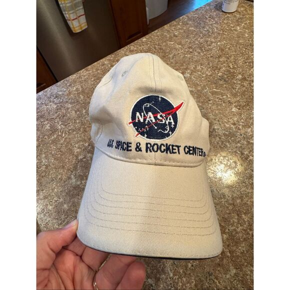 Unisex NASA U.S space & rocket center Huntsville AL adult sized hat - Picture 2 of 3